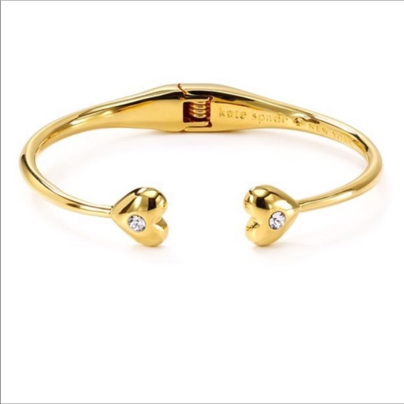 kate spade Jewelry - 🎉SALE🎉Kate  spade heart cuff bangle